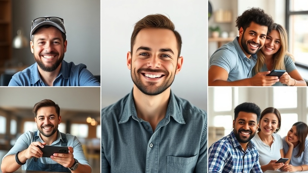 סיכום: תמונות לאפליקציות – ההבדל בין לבד לבין מוצף פניות