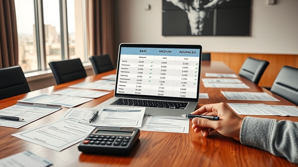 לוח מחירים מפורק – מה אתה משלם ועל מה